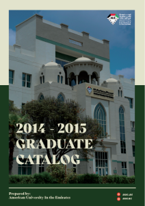 Graduate Catalog