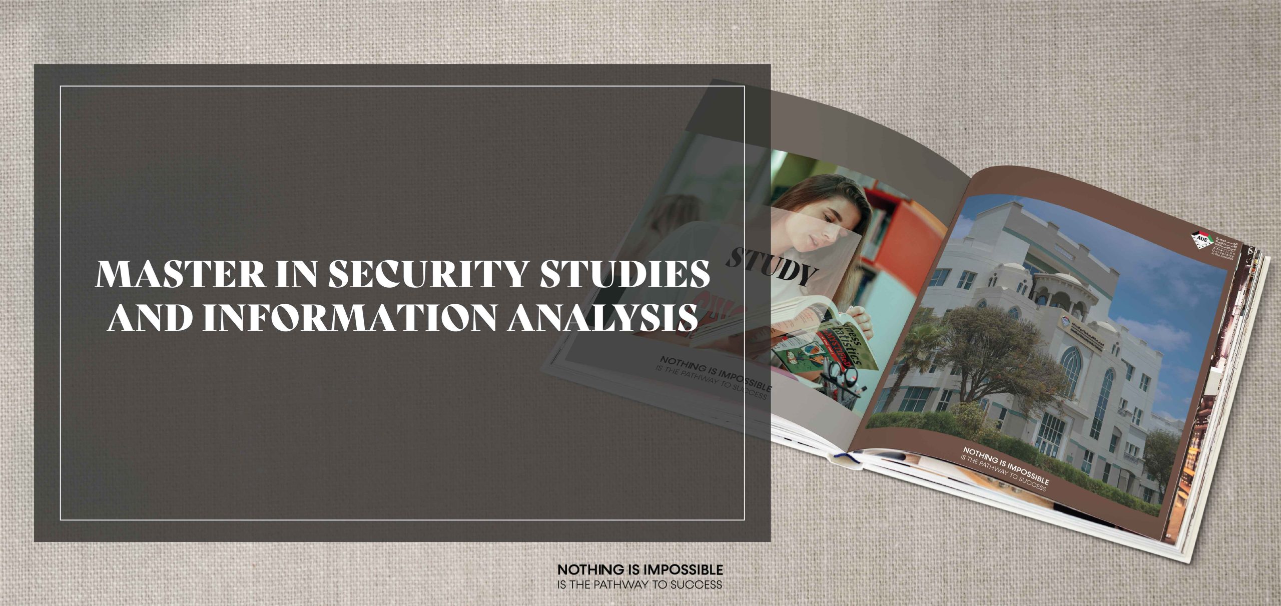 Master in Security Studies and Information Analysis